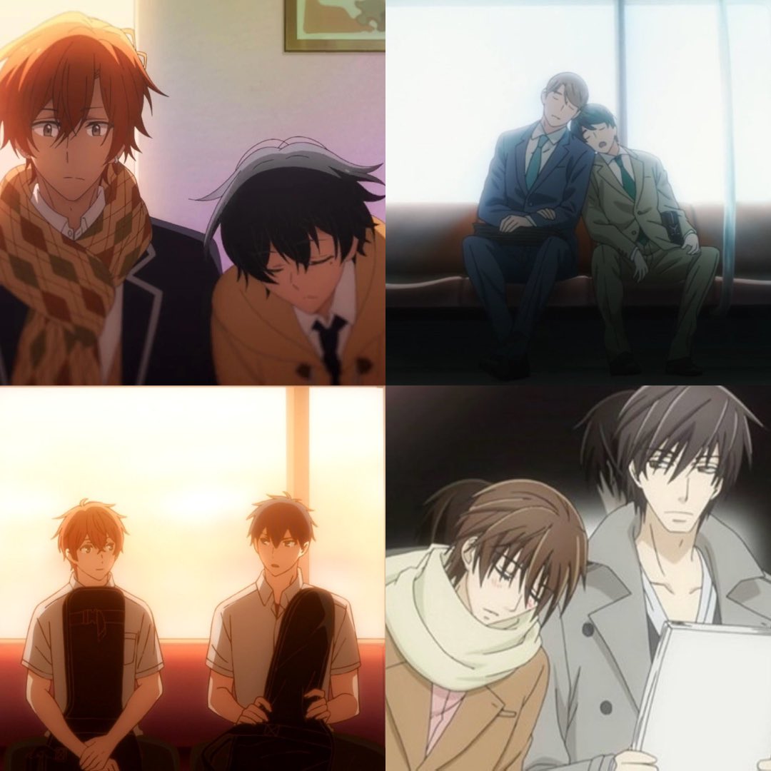 train scenes in BL 💕✨