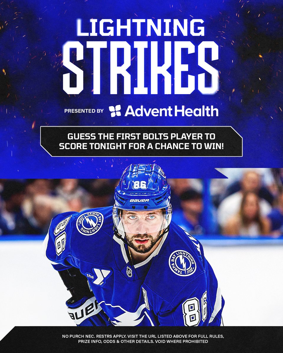 x - Tampa Bay Lightning tweet media