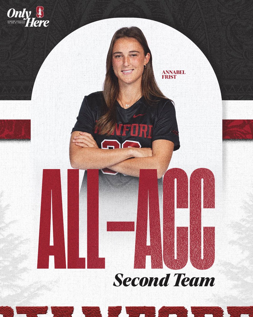 StanfordWLax's tweet image. Our Magnificent 7️⃣!!

Congratulations to our program-record seven All-ACC members! The Cardinal ties for second-most All-ACC honors in just its second season!😤

#GoStanford x #Together
