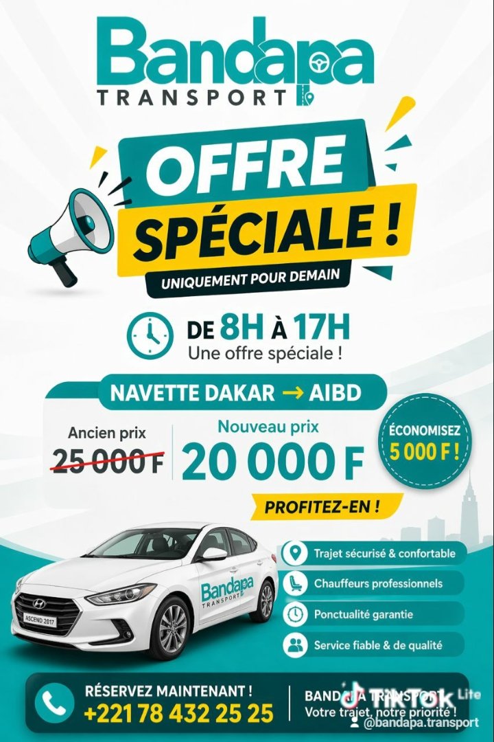 Spécial #promo #AIBD 
#travel #transport