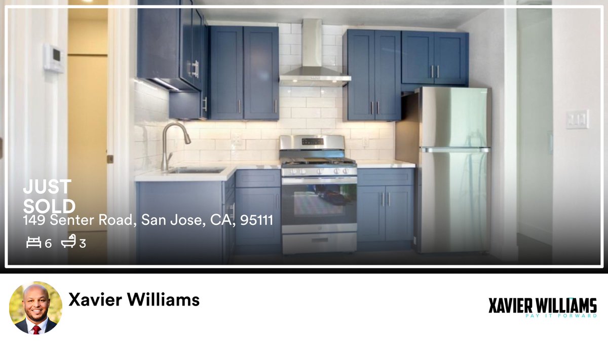 Xavier Williams | San Jose Realtor tweet media