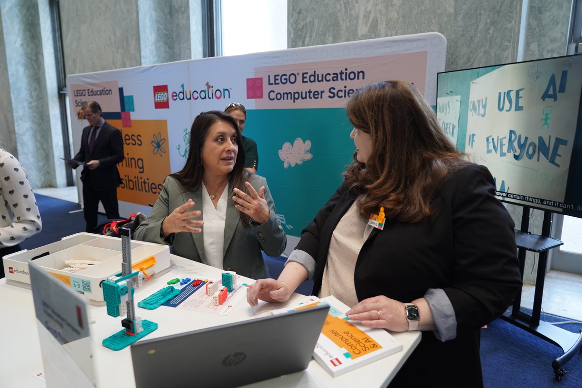 RepLuzRivas's tweet photo. Who remembers playing with Legos growing up?

For many, Legos are the (literal) building blocks for a future in STEM.

Between votes and committee hearings, I met with the Lego team in Washington to learn about how we can work together to make STEM education more accessible for all.

Students must have the tools they need to develop an interest in and pursue STEM as a career choice.