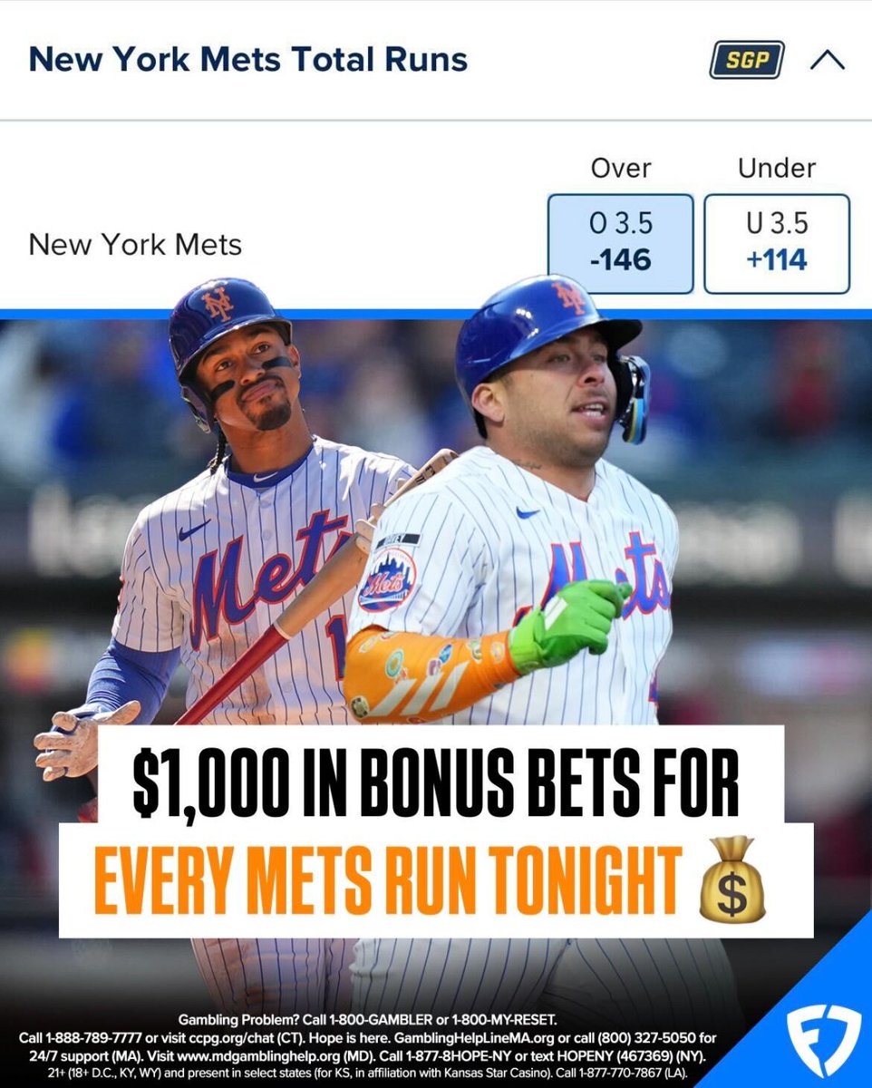 FanDuel Sportsbook tweet media