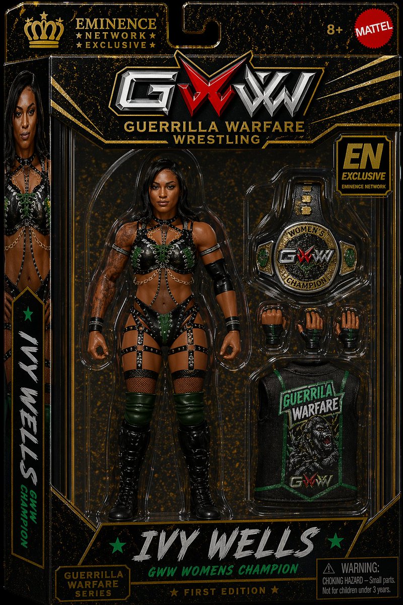 IvyWellsCAW's tweet photo. #NewMerchAlert ! Don't I look good? Ivy 2 Strap edition coming soon 😉 @GWWisYOU https://t.co/JR9OCh6ueA