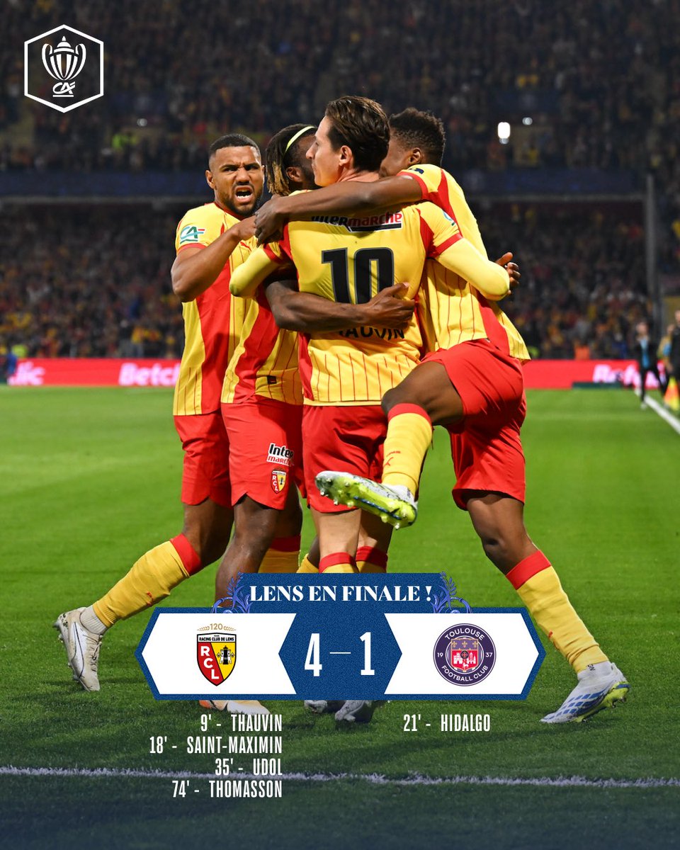Coupe de France Crédit Agricole tweet media