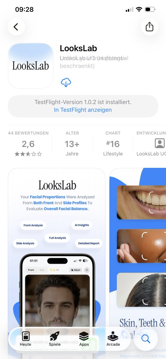 Samukaearth's tweet image. Pretty happy to see my App in the Charts. We peaked at #6 in the App Store. Since then we've slipped a bit, marketing slowed down, rankings followed. That's about to change. We're launching our biggest campaigns yet and we're pushing back into the top 10. #lookslab #app