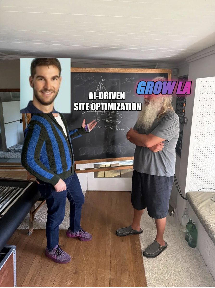 TOMORROW

OUR VERY OWN <a href="/adamintelligems/">Adam Kitain</a> WILL BE HOSTING A CONVERSATION ON "AI DRIVEN SITE OPTIMIZATION"

1:30-2PM PST AT GROW LA

GONNA BE A GOOD ONE