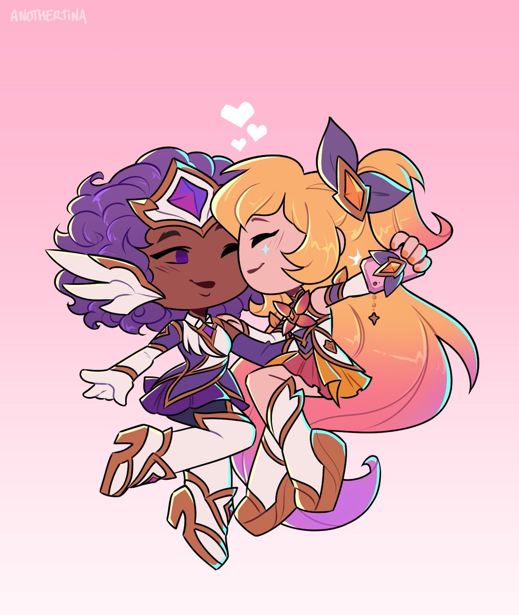 Tiny star guardian songmaiden comm ✨

#rell #seraphine #LeagueOfLegends