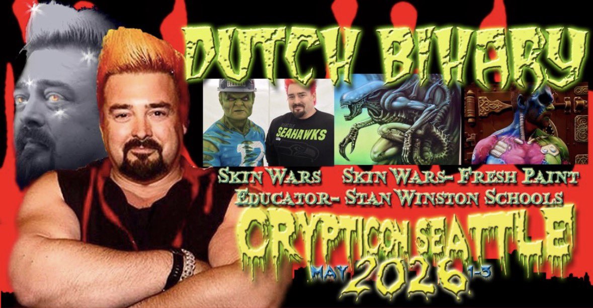 Crypticon Seattle 👻🧛🏼♂️⚰️ tweet media