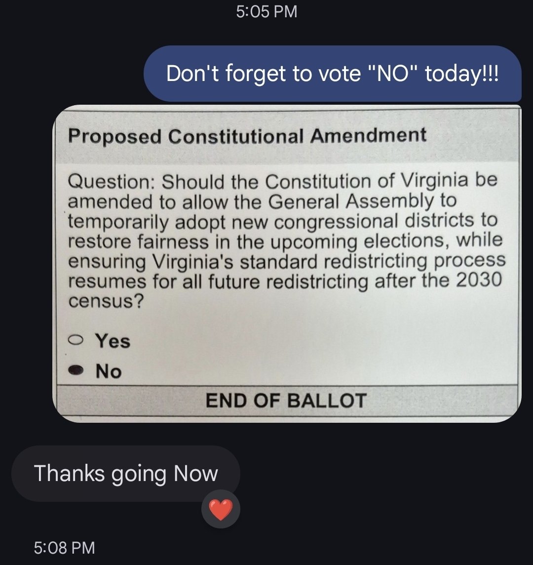EllyKayUSA's tweet image. Go through your contacts.
Reach out &amp;amp; get your peeps to vote NO! #Virginia