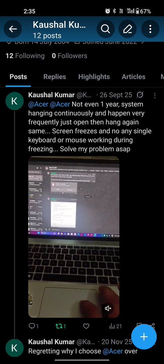 Kaushal Kumar tweet media