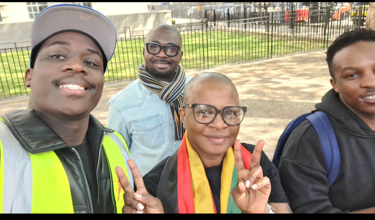 BMakeyi26834's tweet photo. We did it. 🇿🇼✊
Today we marched. Today we delivered.
From the Zimbabwe Embassy to the gates of 10 Downing Street — our petition against CAB3 was heard at the highest level.
The diaspora showed up. Loud. Unified. Unstoppable.
They thought distance would silence us.
They were wrong.
We are everywhere. We are organised. And we are not going away.
CAB3 must be stopped. The people of Zimbabwe —deserve better than a Constitution rewritten for one man's ambition.
Today was a statement.
Tomorrow we keep pushing. 🇿🇼✊
#NoToCAB3 #NoTo2030 #StopCAB3 #ZimbabweDiaspora #10DowningStreet  #DefendTheFuture