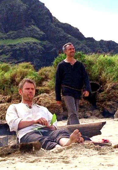 ScottGammon3's tweet photo. @MarkRPellegrino and his brother @welliver_titus #LOST #ManInBlack #Jacob https://t.co/Ctm0dkLHRW