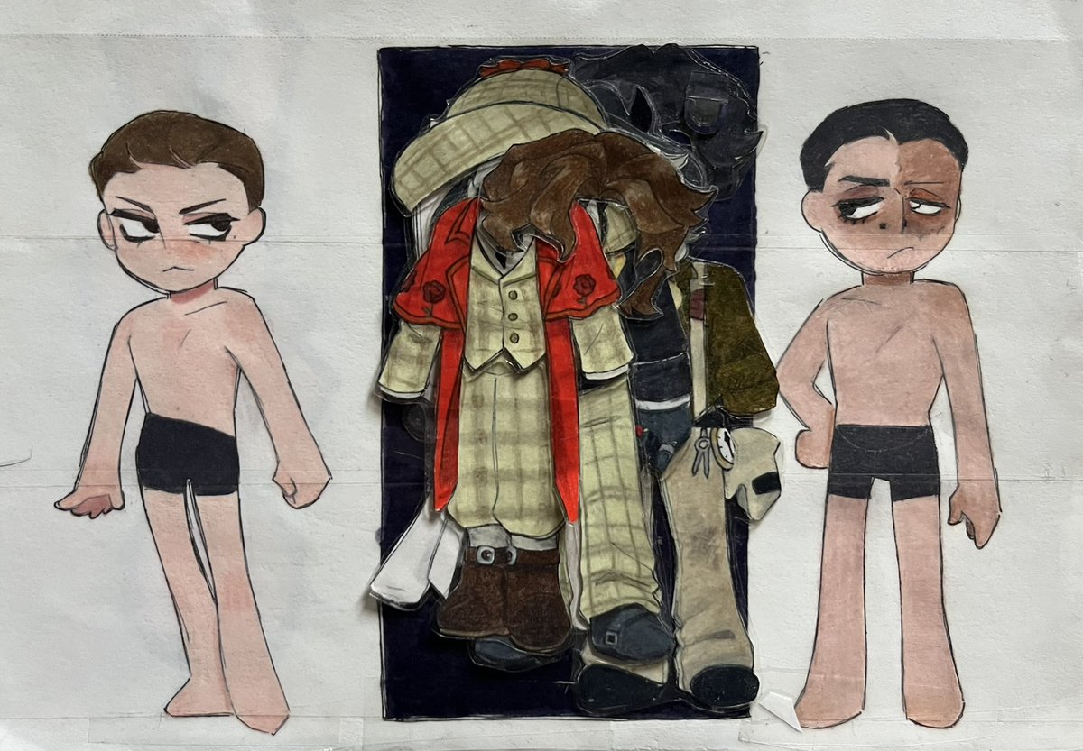 i was gonna wait to post this till i made new outfits for them but thats never happening i fear. Nortpheus dress up