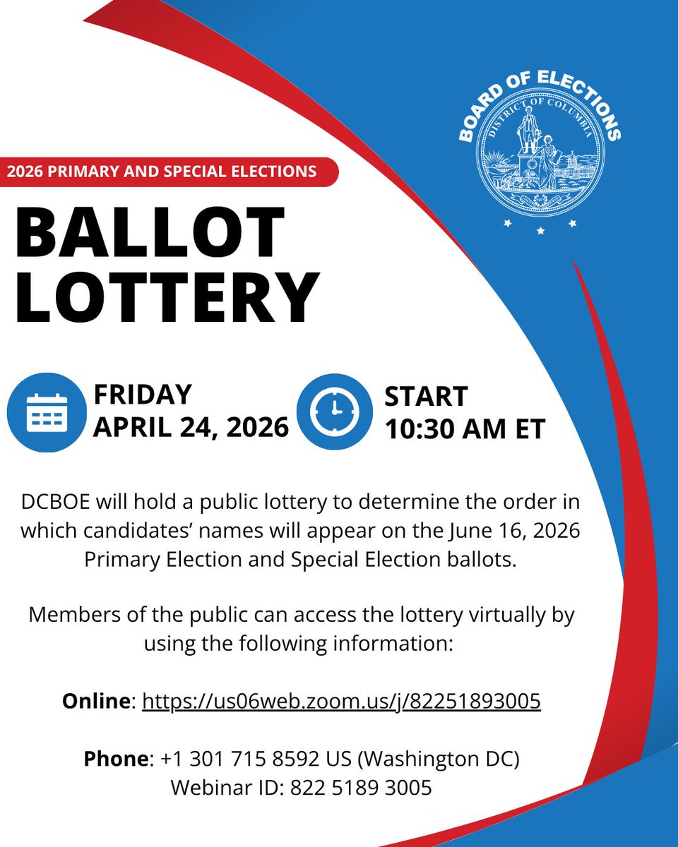 DC Board of Elections tweet media