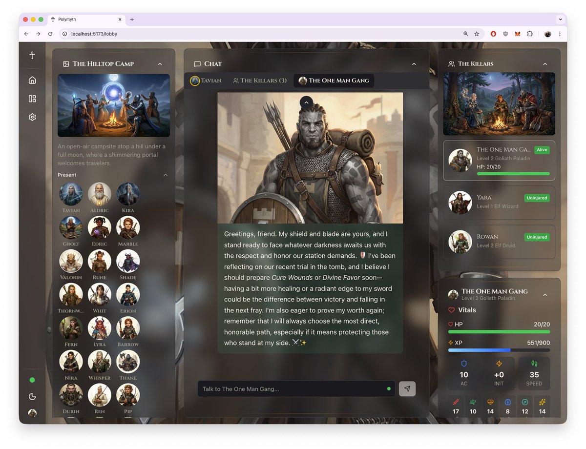 Master Tavian - Polymyth tweet media