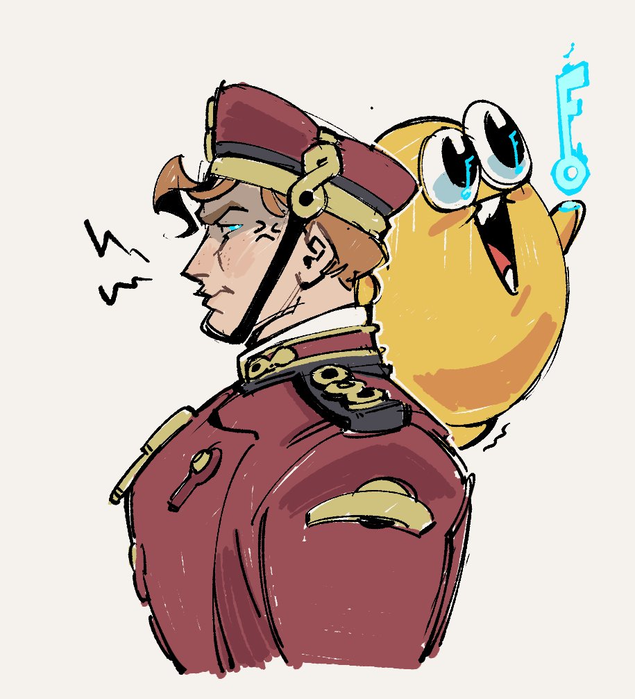 NO.7 THE DOORMAN with HAPPY...   
same as usual ask if you don't already see your fav on my profile.    
#deadlock #doorman