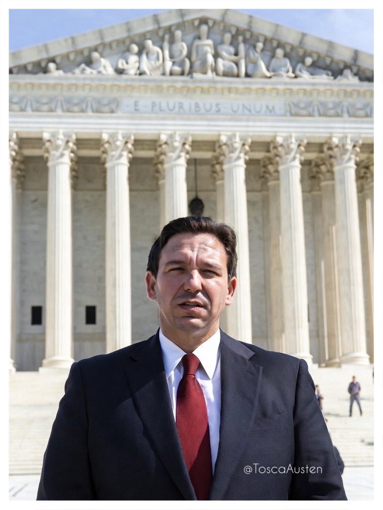 🍿The D.C. rumor mill is officially in overdrive, and the forecast calls for a 100% chance of media meltdown. 

The latest whisper? 
Axios is reporting: <a href="/POTUS/">President Donald J. Trump</a> Trump is eyeing Ron DeSantis for the next Supreme Court vacancy.

That’s right. After years of the press trying to bait