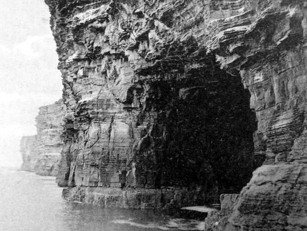 tourscotland's tweet image. Old Tour #Scotland #Ancestry Travel Visit #Genealogy #Scottish Family #History Blog #photography of Gentlemen's Ha' cave, #Westray, #Orkney #Islands.  It was here that several Orkney #Jacobites lay concealed for several months in 1745 tour-scotland-photographs.blogspot.com/2014/11/old-ph…