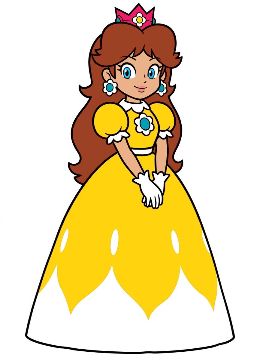 For Princess Daisy’s 37th Anniversary I joined an art collab! This is mine, retro Daisy in the current 2D Super Mario art style! I tried to make it as accurate as possible