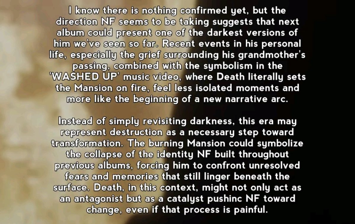 FearIsBack9211's tweet photo. Someone posted this theory about Nates next album. Thoughts? 🤔 https://t.co/5oRbabbKnG