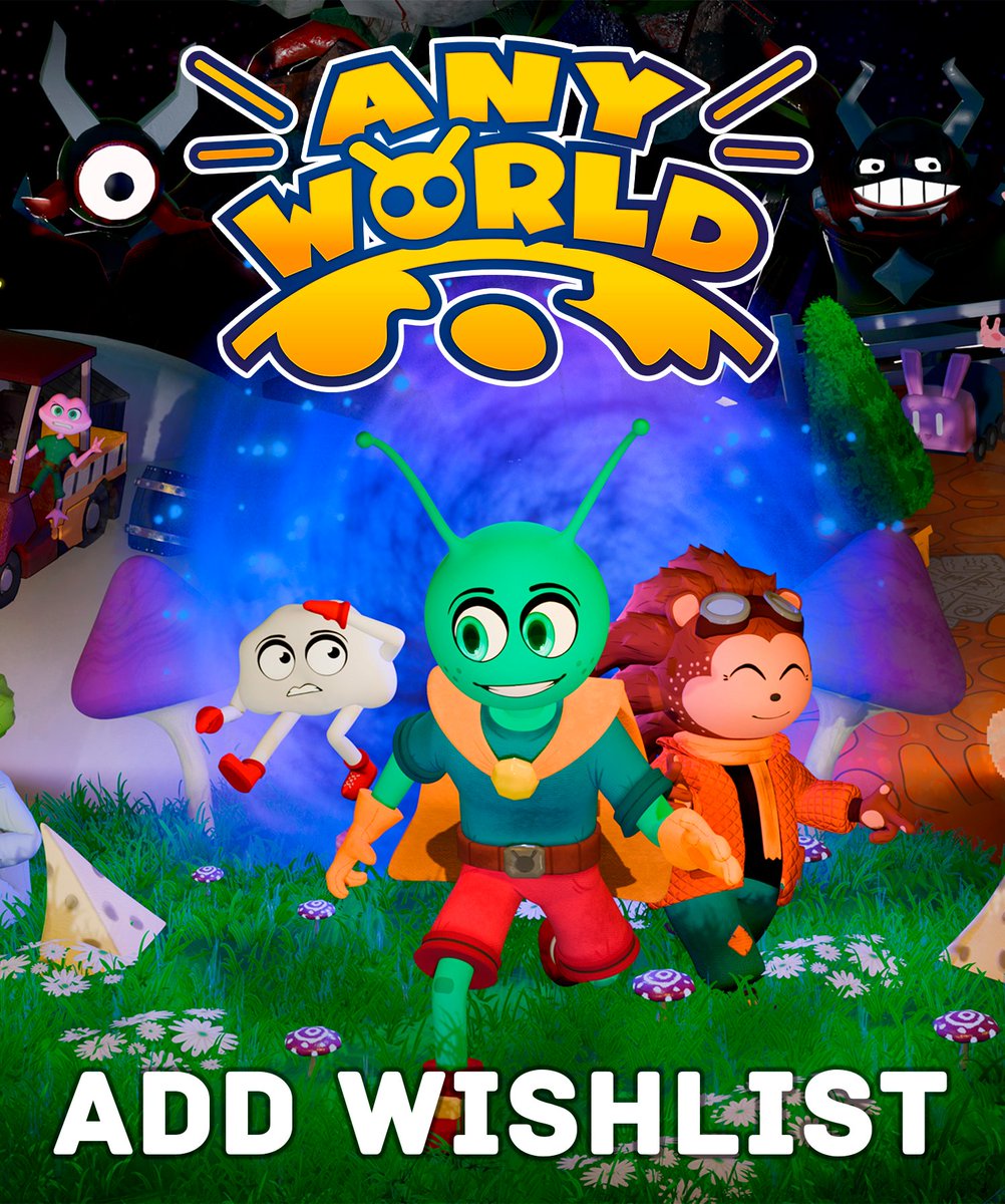 Any World | Wishlist on Steam! tweet media