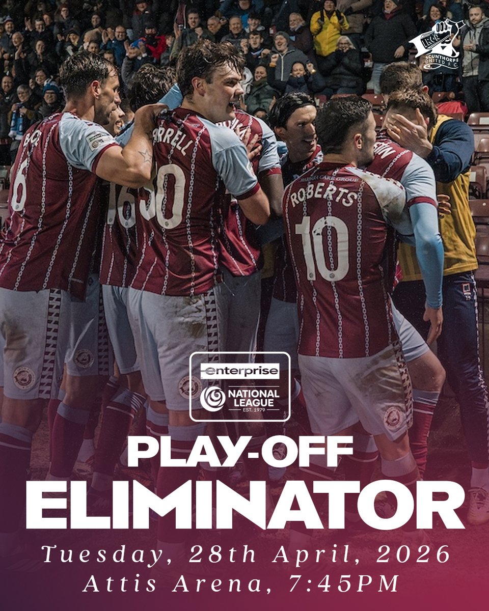 SUFCOfficial's tweet image. 🏟️ 𝐏𝐋𝐀𝐘-𝐎𝐅𝐅 𝐄𝐋𝐈𝐌𝐈𝐍𝐀𝐓𝐎𝐑

Tickets on sale soon...

Let's get behind the lads and make this a night to remember at the Attis Arena!!!

#UTI #IRON