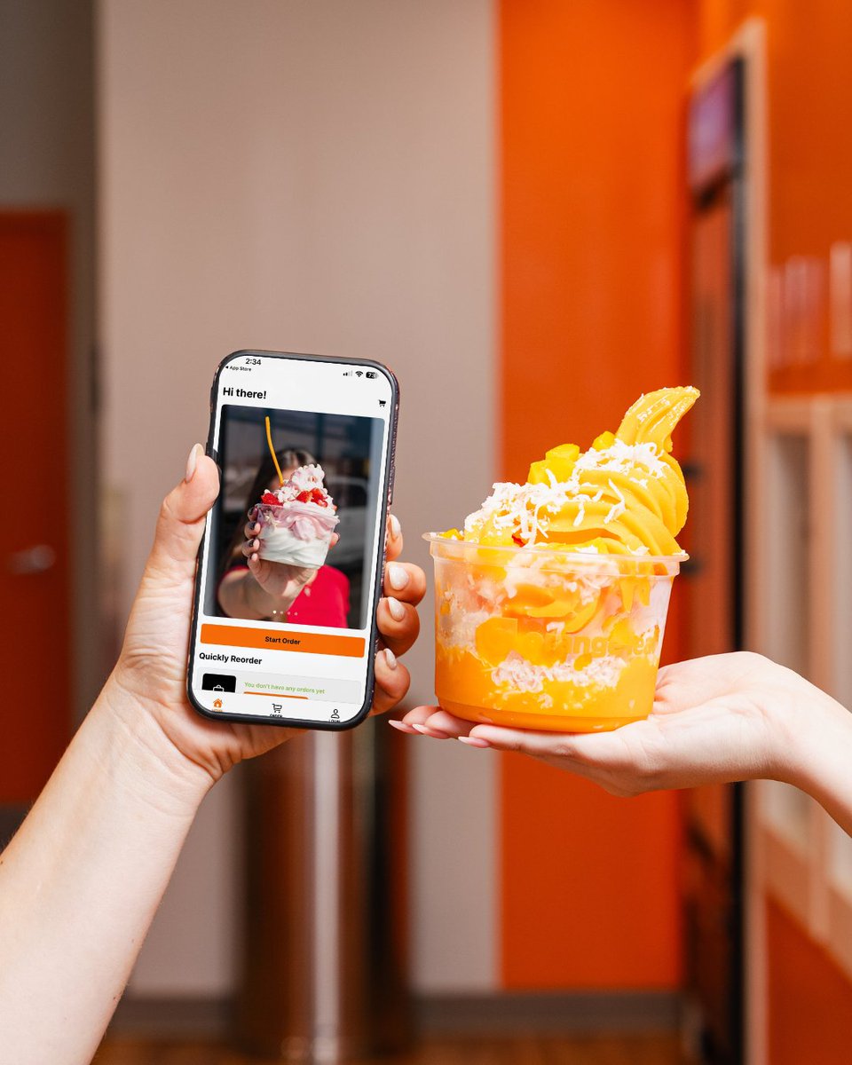 Orange Leaf Frozen Yogurt tweet media
