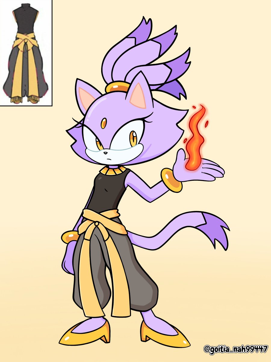goitia_nah99447's tweet image. Alternative outfit for Kitty
#SonicTheHedgehog | #BlazeTheCat | #Sonic