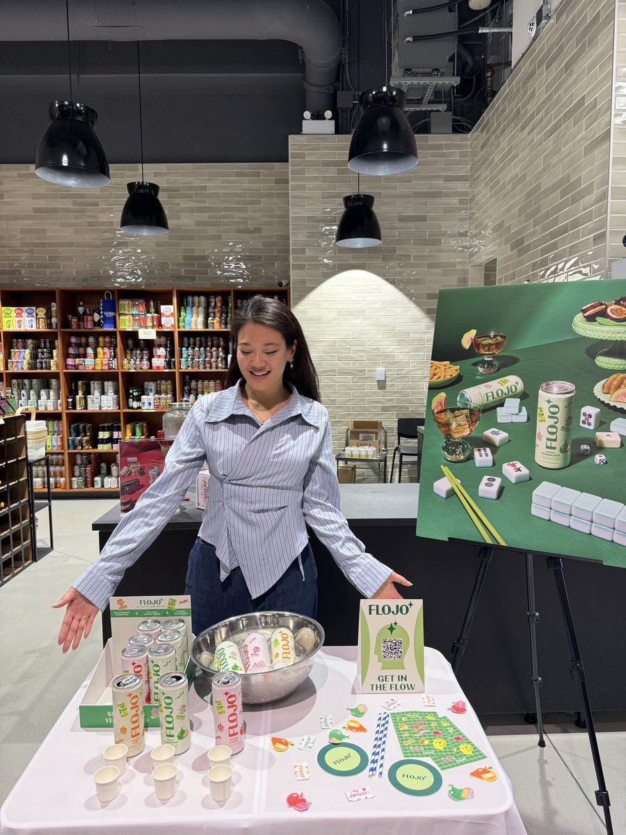 Had an incredible weekend sharing <a href="/DrinkFlojo/">FLOJO ✨</a> with my home city of Toronto, Canada 🍁! 

We designed FLOJO to ignite the inner spark within, tapping into your best flow state &amp; feel good mojo 🍄‍🟫🍑✨

What a joy to see that FLOJO was a fan fav &amp; the top seller 🙏