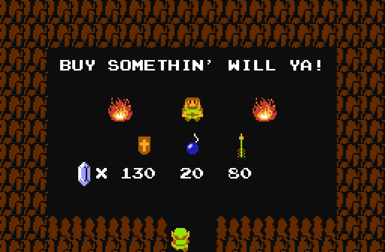 AGamerCalledDaz's tweet image. Which item did you buy first?

#Zelda #NES