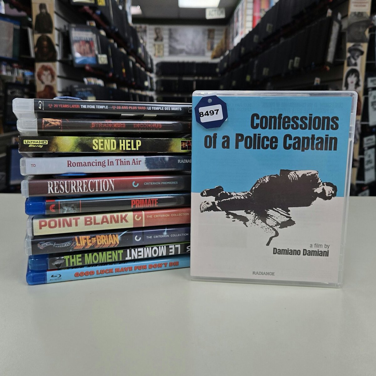 BayStreetVideo's tweet photo. Here's this week's new releases for rental including POINT BLANK, SEND HELP and RESURRECTION 
#NewReleaseTuesday
https://t.co/qU6rhPqo7j https://t.co/8aTUhuNHxs