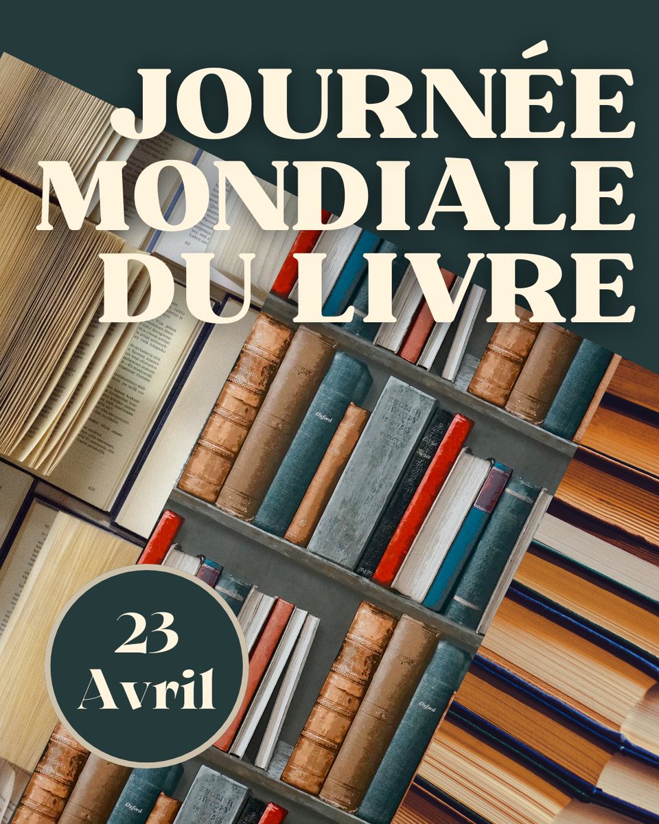 Un livre peut changer nos vies.

Il peut nous ouvrir de nouveaux mondes, bousculer nos certitudes, mettre des mots sur ce qu'on ne savait pas exprimer.

Jeudi est la Journée mondiale du livre !

📚 unesco.org/fr/days/world-…