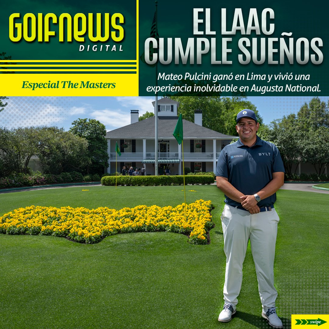 gmmgmedia's tweet image. GolfNews Digital - The Masters 2026: Mateo Pulcini 🇦🇷 y su sueño cumplido en Augusta National. 🌺 

Para ver esta edición exclusiva, haga click en el siguiente link ⬇️ 

bit.ly/GolfNewsDigita…

#themasters #LAACgolf #MateoPulcini #MajoMarin #ANWAgolf #AugustaNational