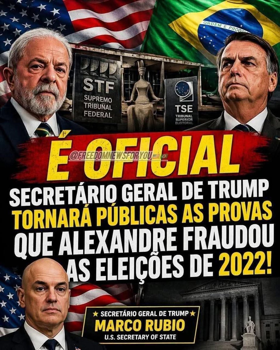 Fuz. Naval🇧🇷🇮🇱Patriota🇧🇷#PATRIOTAS💛💚🩵🤍 tweet media