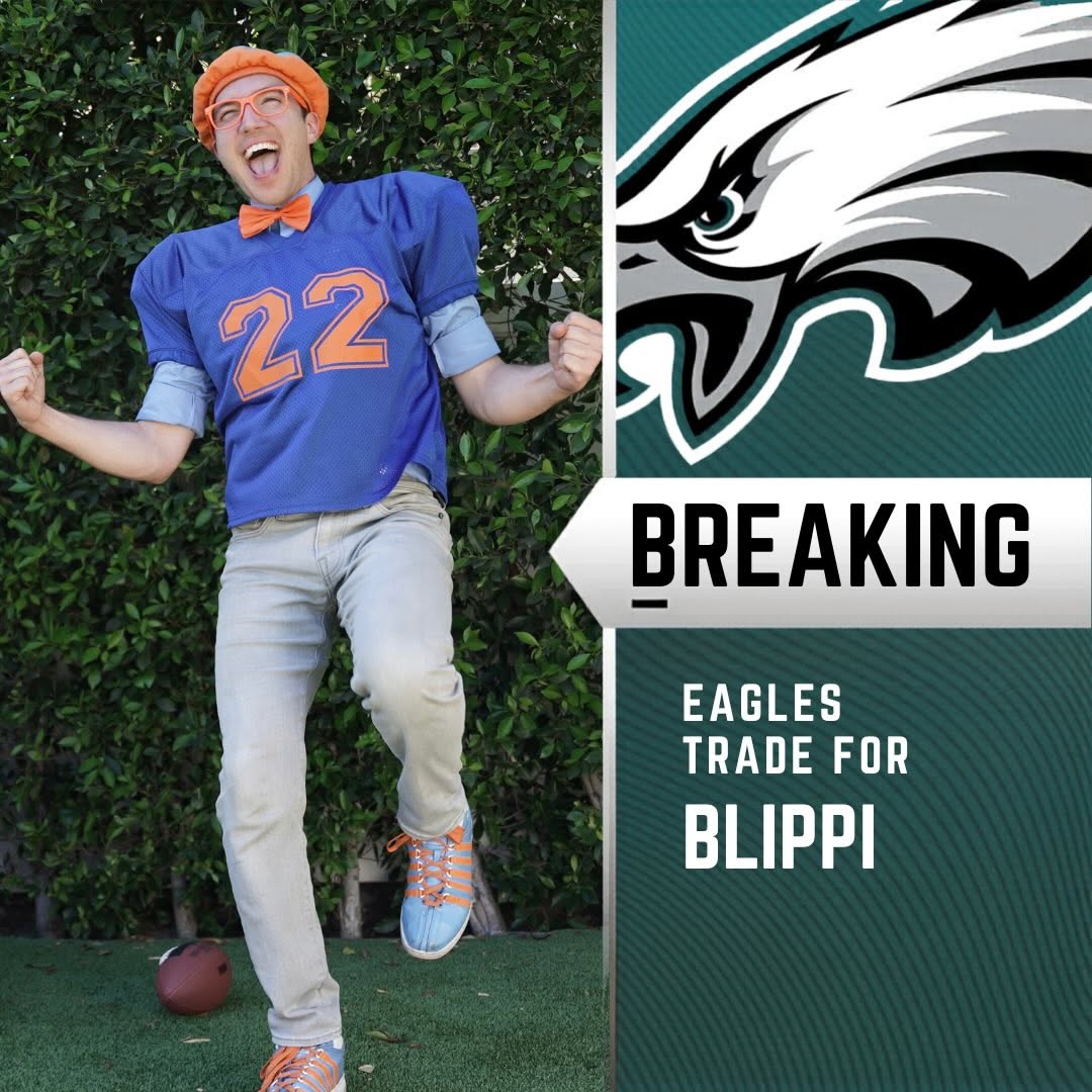 JoserNunez91's tweet image. Howie Roseman masterpiece. 

Eagles are Superbowl bound this season. 

#flyeaglesfly #gobirds #nfl #doop #philadelphia #blippi 
Cc: @AATBirds 

📸: Blippi Instagram