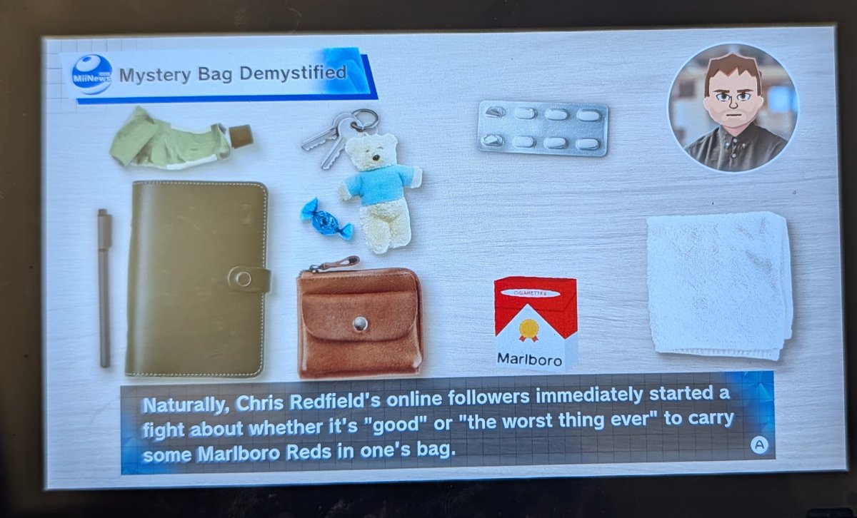 babeybuoy's tweet photo. Lore Accurate Chris Mii
#residentevil #chrisredfield https://t.co/0MPPwviTYE