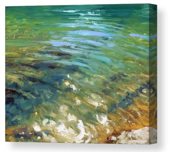 SHendersonArt's tweet image. The calmness we feel upon seeing softly moving water is only a slight breeze and a puddle away.

Ripples canvas print -- link to purchase is in the replies.

#water #peace #abstract