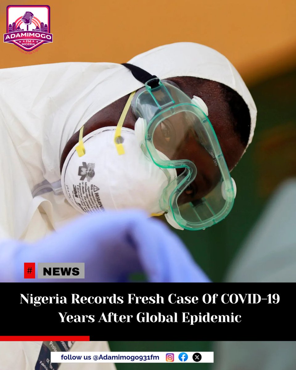 adamimogo931fm's tweet image. Nigeria has recorded a fresh case of COVID-19. The newest case was confirmed in Cross River State. 
.
.
.
.
#adamimogo931fm #NewsUpdate #COVID19 #nigeria