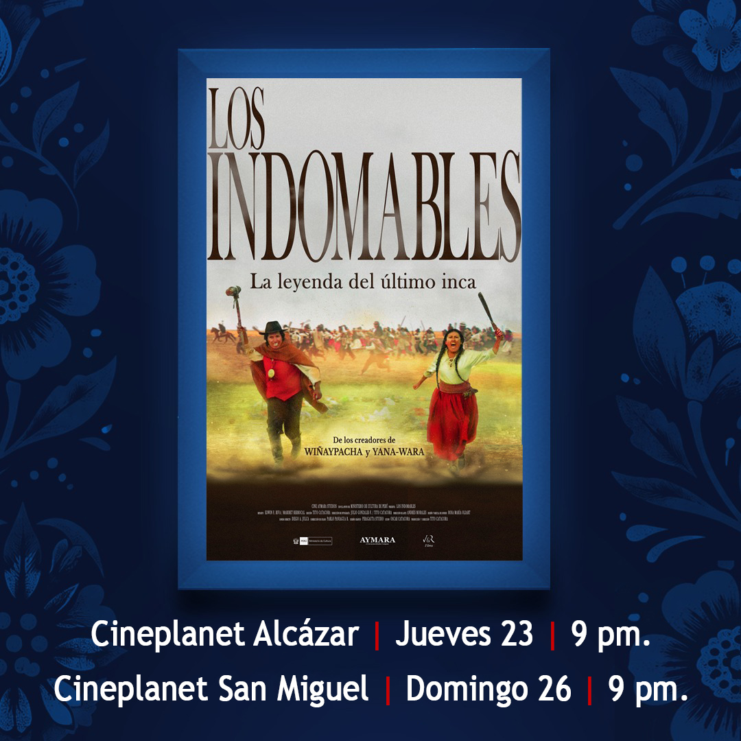 cineaymara's tweet photo. ¡Volvemos al cine! Entradas a la venta en la web de Cineplanet ✌️

🎬LOS INDOMABLES
Cineplanet Alcázar, Jue. 23 de abril, 9 pm.
Cineplanet San Miguel, Dom. 26 de abril, 9 pm.

🎬YANA-WARA
Cineplanet San Miguel, Vie. 24 de abril, 9 pm.
Cineplanet Alcázar, Sab. 25 de abril, 9 pm. https://t.co/n9MOTCfe1n