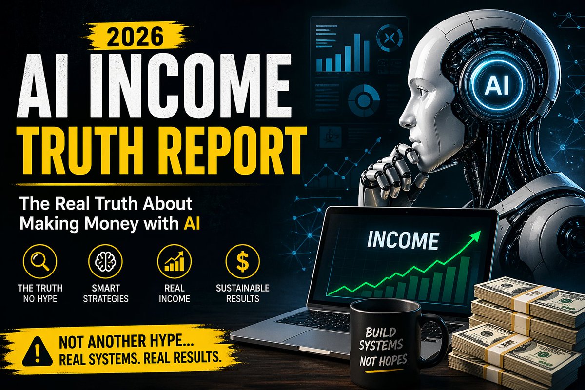 imadtiss's tweet image. 90% of people trying to #make #money with #AI in 2026 are wasting their time.
Yes… including you (probably).
Not because AI is useless—
But because you fell for the “#easy money” lie.
You don’t have a #business.
You have a shortcut addiction.
#Online
profitzeno.com/2026/04/ai-inc…