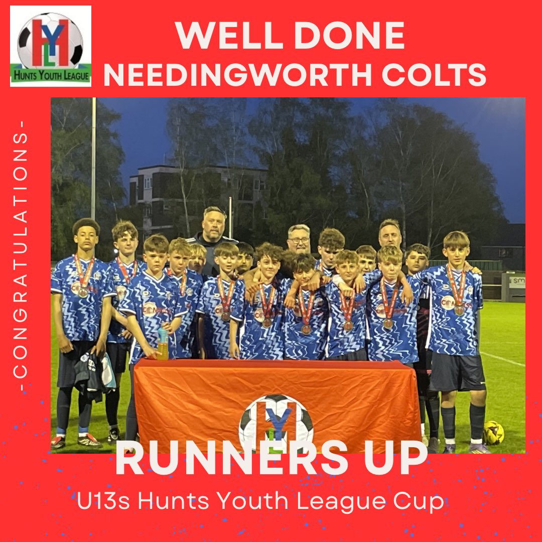 Hunts_YL's tweet photo. Our u13s winners , runners ups &amp; Match officials Monday night 

Well done to Thorny FC Black https://t.co/nplr99ytdX