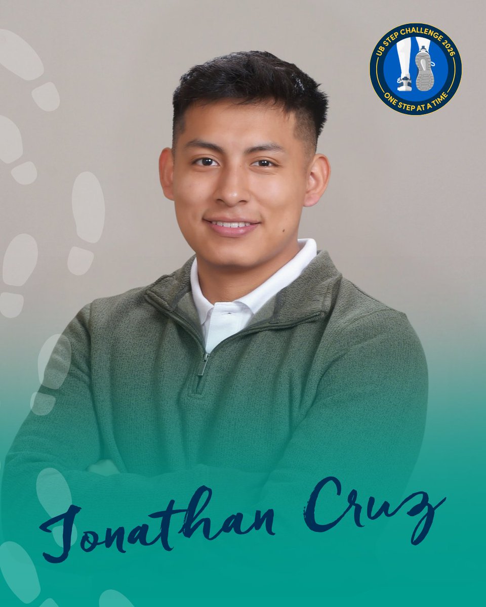 ubsphhp's tweet image. What’s up #UBSPHHP! Step Challenge Takeover Thursday is tomorrow 👟 I’m Jonathan Cruz, a first-year MPH student in Health Services Administration. Tune in to @ubsphhp Instagram stories! #UBSteps26 #UBSPHHP #UBuffalo