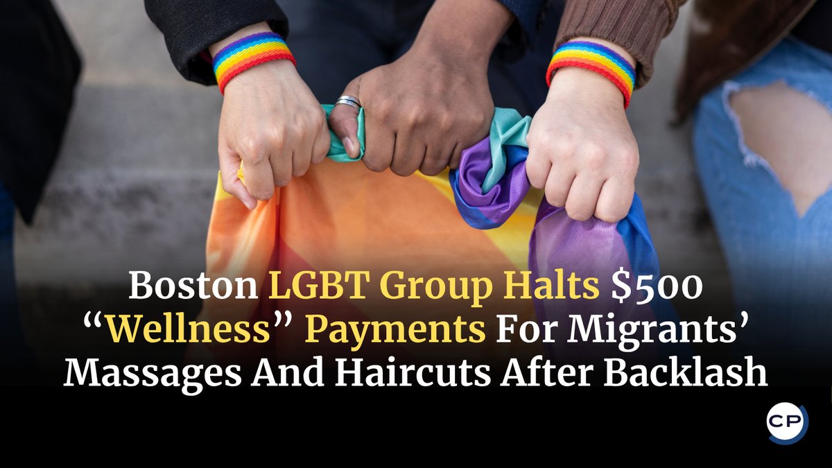 ChristianPost's tweet image. A Boston LGBT nonprofit paused a taxpayer-funded “wellness allowance” for LGBT migrants’ haircuts and massages after intense backlash and death threats.
#Boston #LGBT #Migrants #TaxpayerDollars #ChristianNews
🔗 dlvr.it/TS8k8P