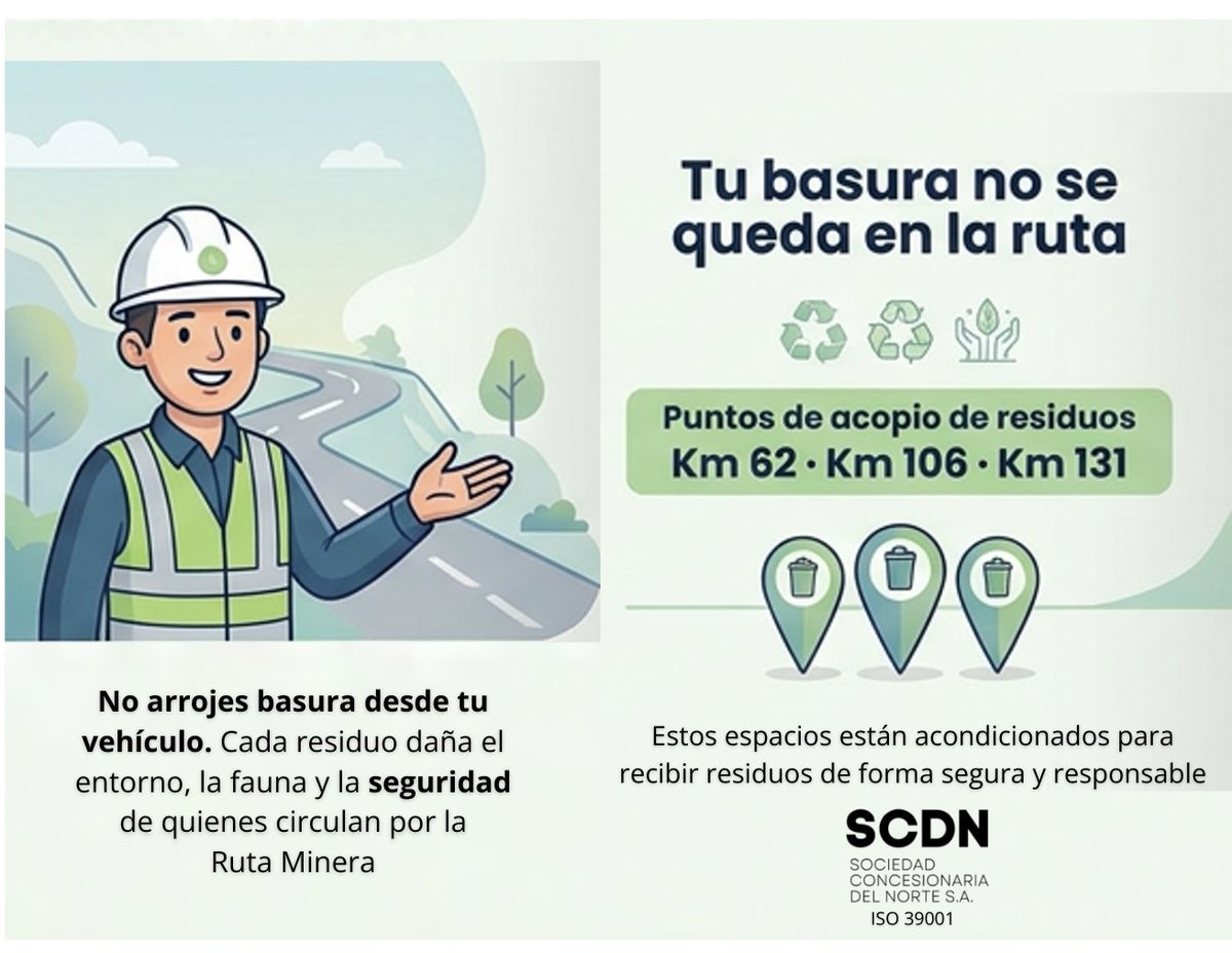 Sociedad Concesionaria Del Norte tweet media