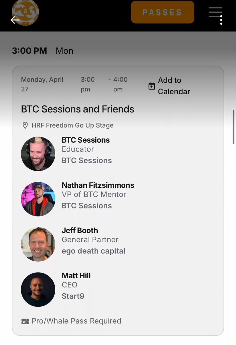 BTC Sessions 😎 tweet media