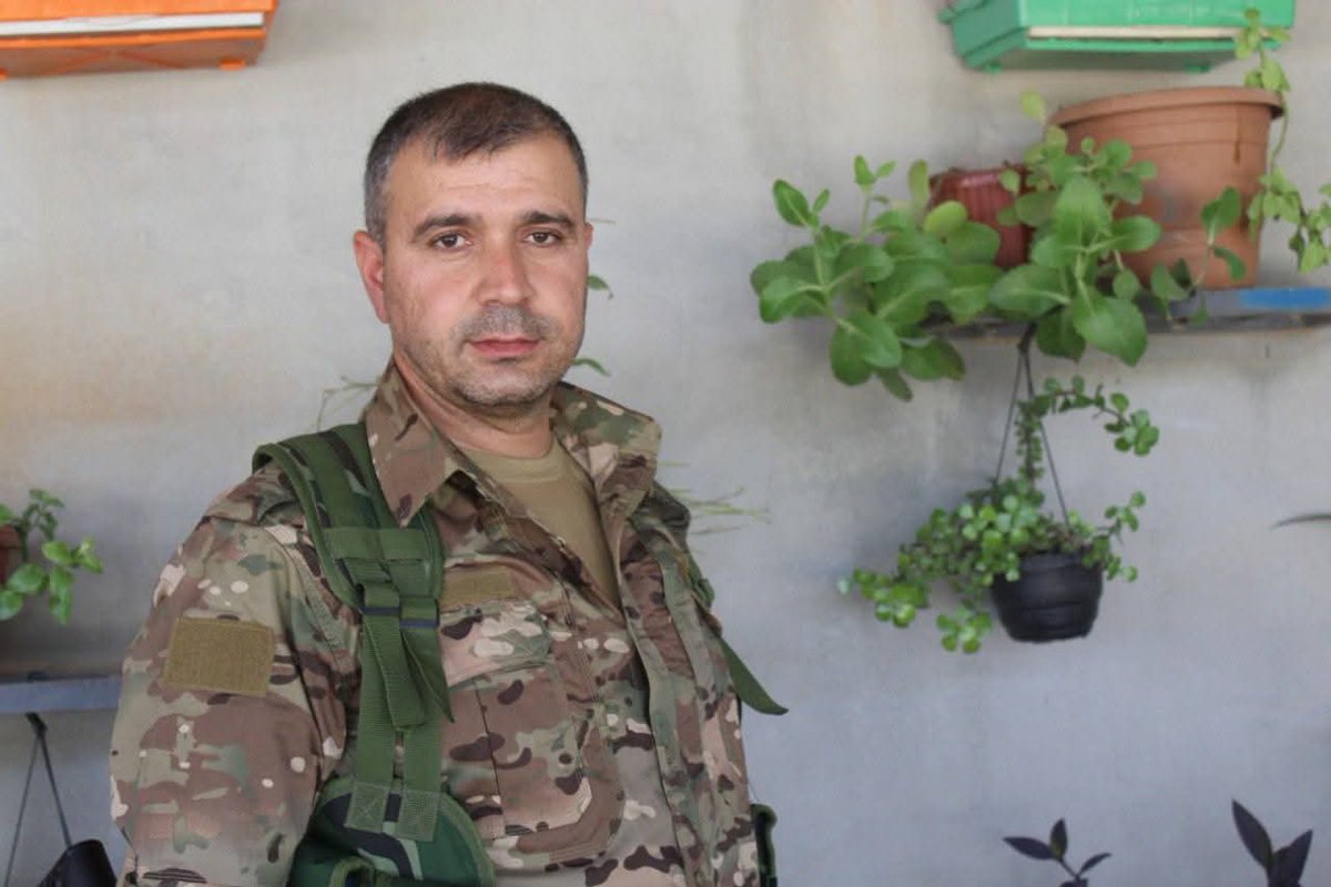 sozirv's tweet photo. The great Kurdish military commander, şehid Dr. Ziad Halab. https://t.co/4pJLvvmqn8