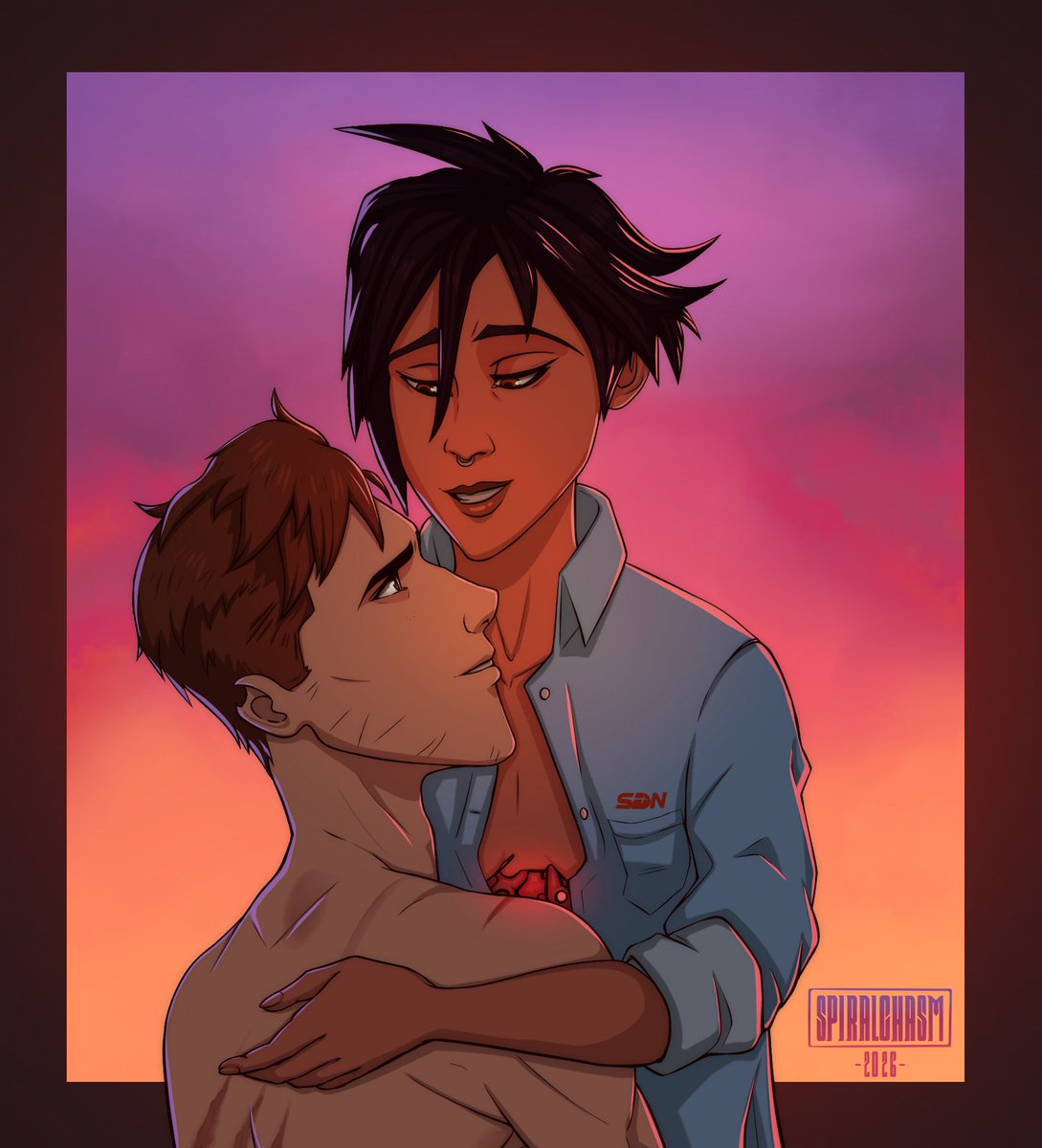 Sunset / Sunrise

I forgot his freakin scars, fixed now

#invisimonth #invisimonth2026 #invisimech #dispatch