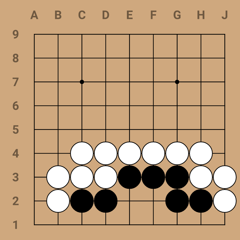 詰碁 今日の問題 tweet media