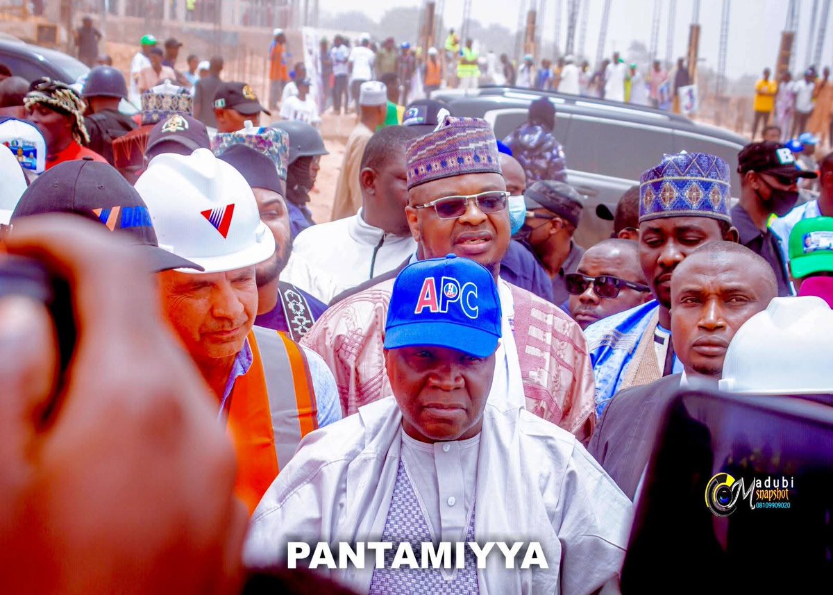 itzbashirhabash's tweet photo. @ProfIsaPantami Accompany Gombe State Governor @GovernorInuwa During commissioning of some important works, @OfficialAPCNg Will find it easy to win election in Gombe state and Northern Nigeria having people like prudent digital guru, prominent Islamic scholar,@officialABAT 2nd... https://t.co/00OorlMNFa